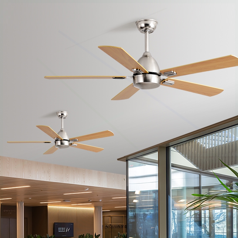 58寸大风力工业复古吊扇餐厅客厅风扇商用无灯电风扇静音家用简约