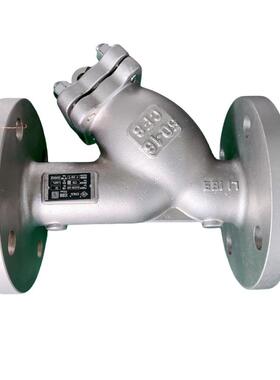 304不锈钢法GL41W-16兰过滤器4GL1W-16P门阀温高蒸汽过滤阀DN100