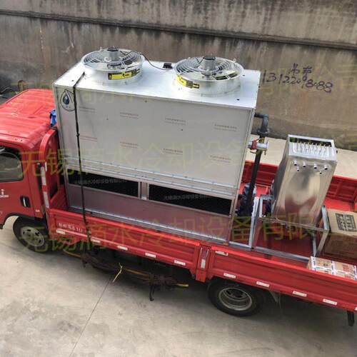 逆流闭式冷却塔中高频炉用不锈钢方形冷却水塔工业静音降温设备
