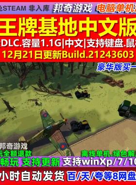 王牌基地Ground of Aces 中文版 全DLC 免steam 电脑PC单机游戏