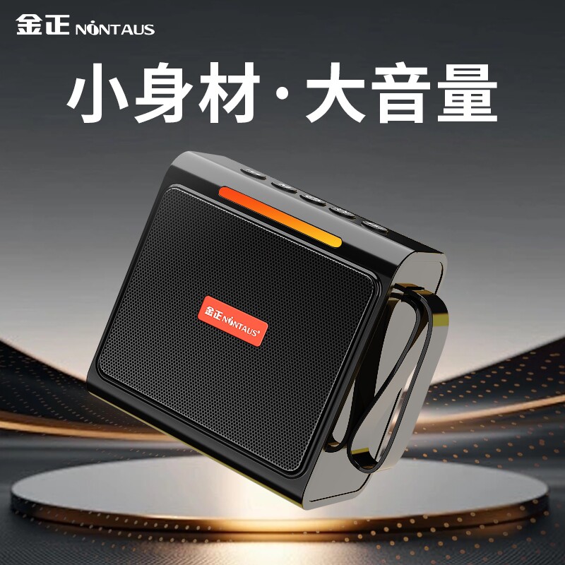 金正蓝牙音箱迷你小音响大音量可
