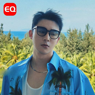 EQ眼镜折叠偏光太阳镜男女高级感户外墨镜28009