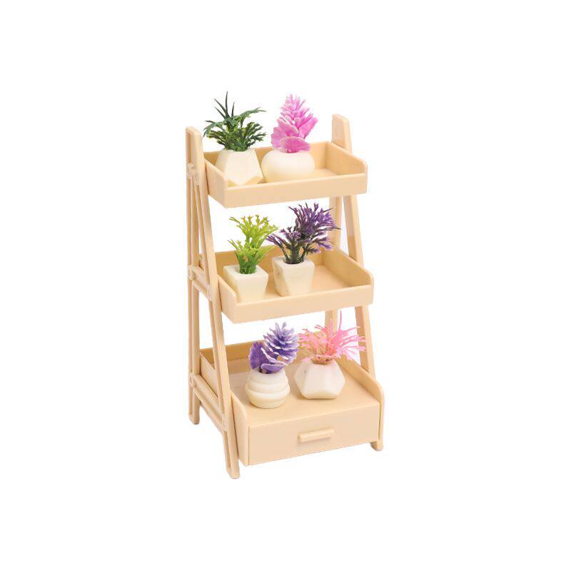 仿真花草盆栽小花簇盲袋 微景观桌面绿植 微缩场景玩具