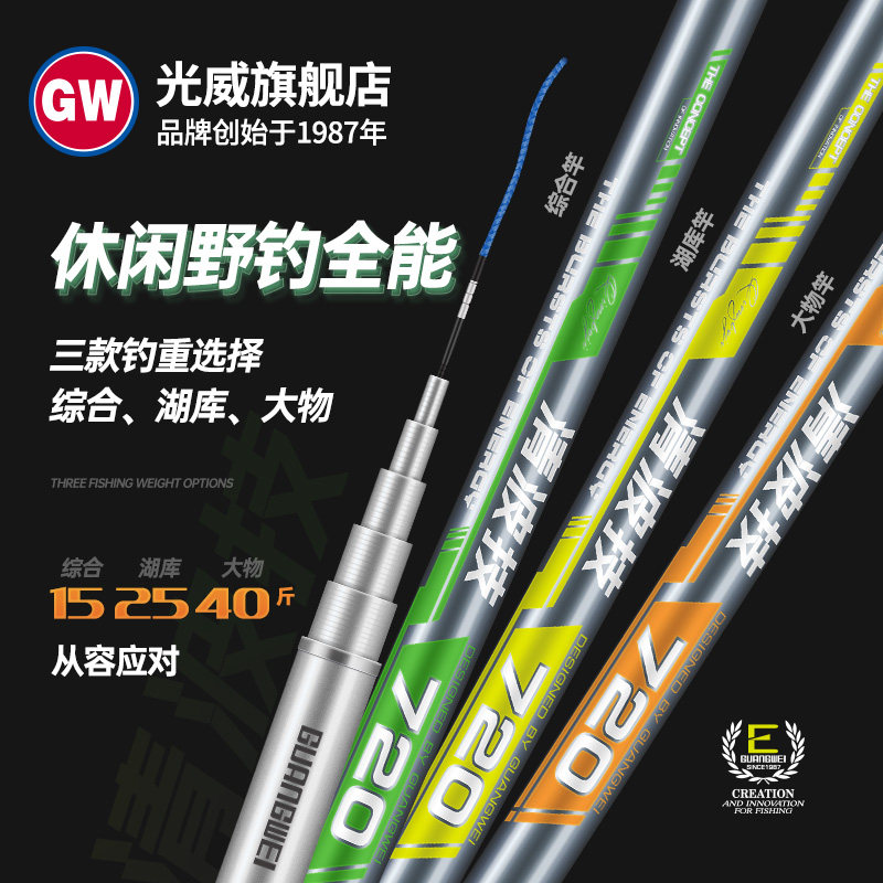 名伦旗舰竿清波技大物巨综