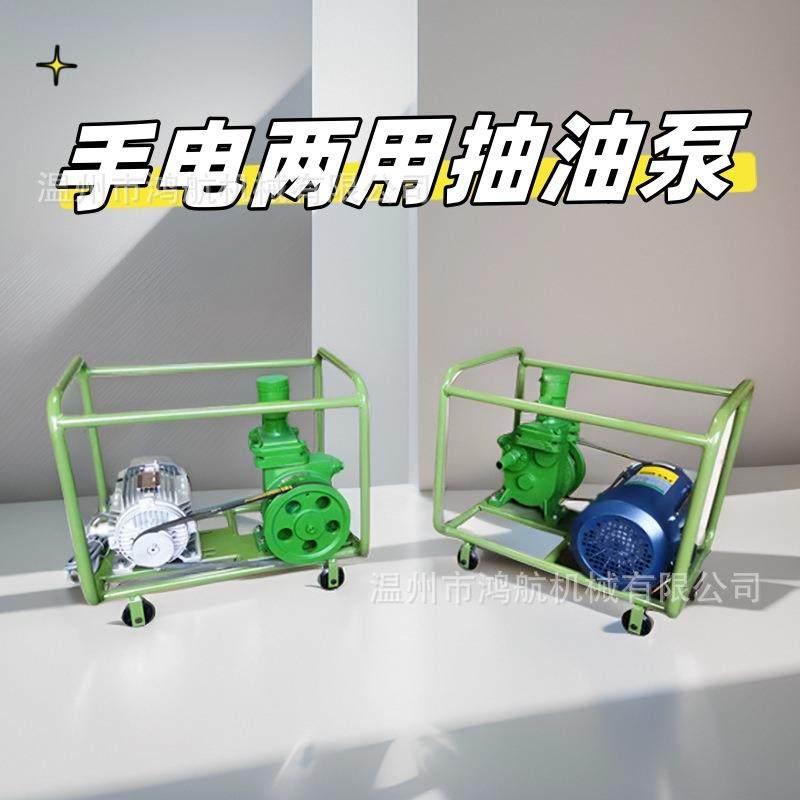 手电两用计量抽油泵220V380V电动自吸加油泵汽油柴油加油机输油泵