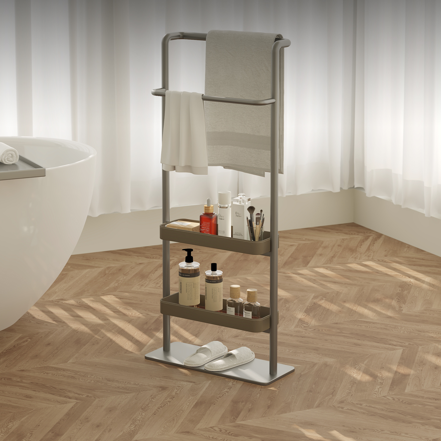 意式轻奢卫生间置物架浴室架