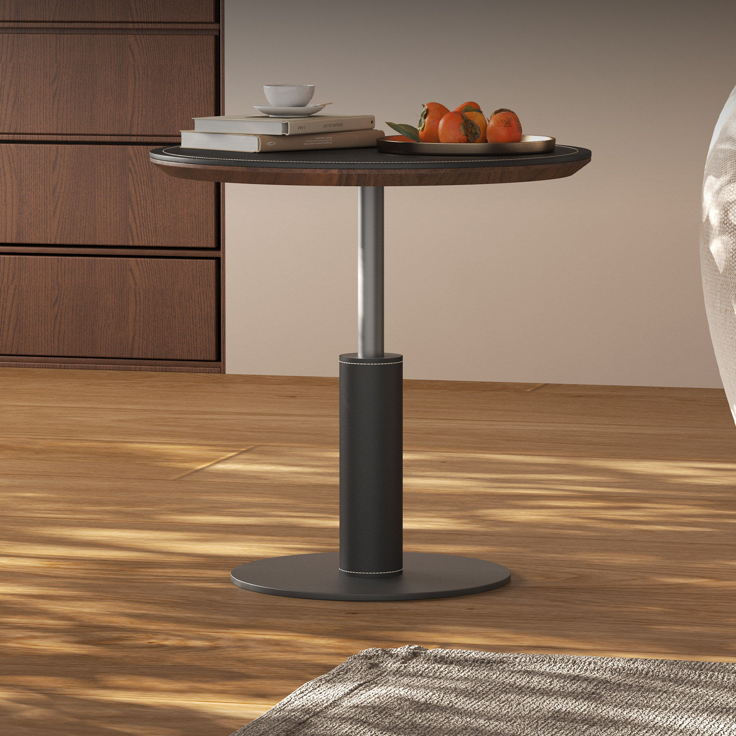 意式极简沙发边几客厅角几家用圆形边桌轻奢高端小茶几床头小圆桌,住宅家具,角几/边几,淘宝优惠券,粉丝福利购,淘宝优惠卷