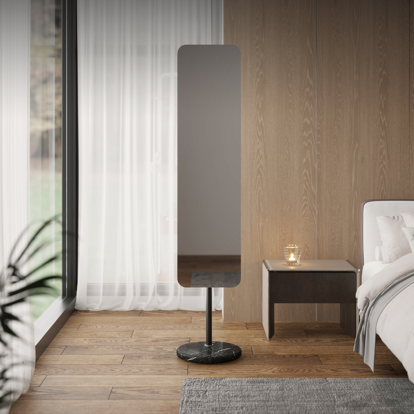 意式轻奢全身镜落地镜