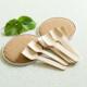一次性高档木勺95mm方铲冰淇淋勺子10cm蛋糕勺桦木甜品冰激凌勺子