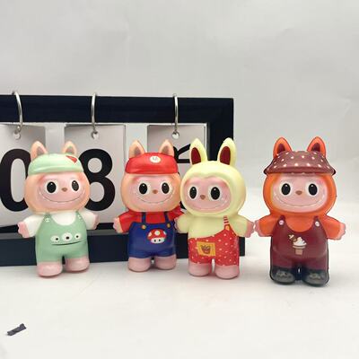 拉布布公仔挂件钥匙扣盲盒