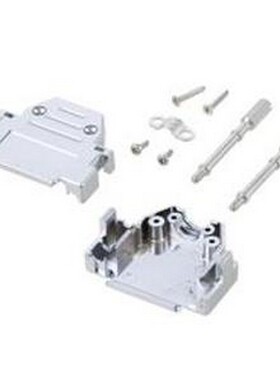 SDRS15HOT 其它电气辅材 组装式D-Sub护罩套件,DB15/HD26,亚光铬