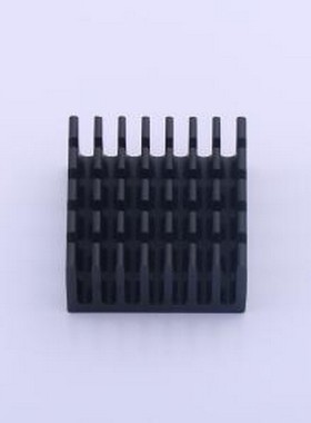 XSD271-294-B 散热板/散热片 20*20*10MM黑色开槽