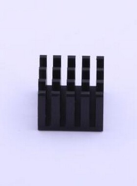 XSD1690-058 散热板/散热片 14*14*10MM黑色开槽