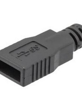 USBHD3-A-Z 连接附件 L-com（诺通）USB 3.0 A型公头连接器护套,L