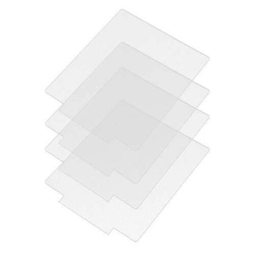 4 Pcs Acrylic Lights Decorative Board Transparent Cast DIY