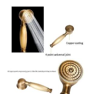 Brass Made Handheld Retro Head Charm Shower For Style