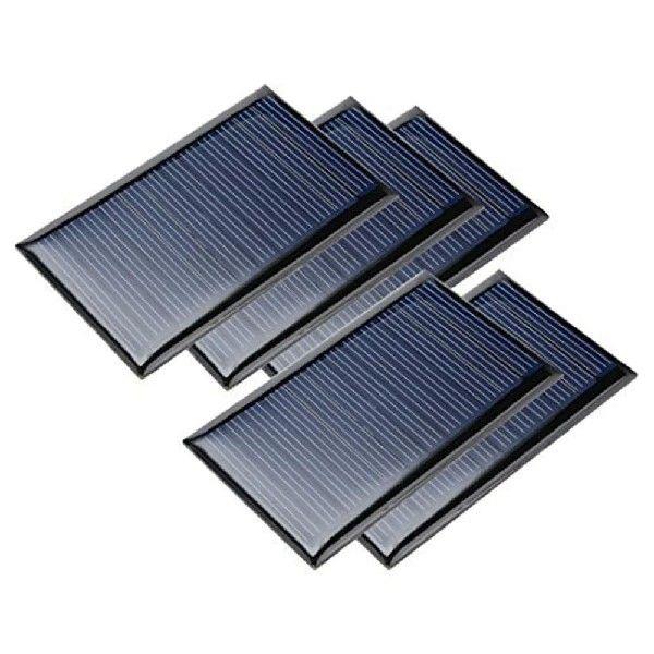 5pcs 6V 70mA Poly Mini Solar Cell Panel Module DIY For