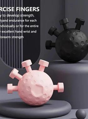 Finger Exerciser Trainer Hand Grip Strengthener Rock Climbin