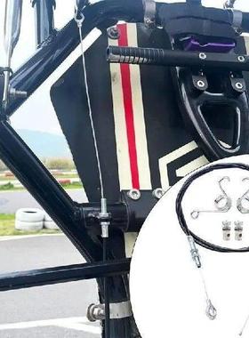 Straight Throttle Cable Kit Go Cart Replacement Parts With