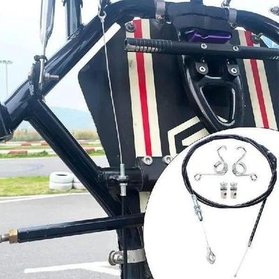 Straight Throttle Cable Kit Go Cart Replacement Parts With