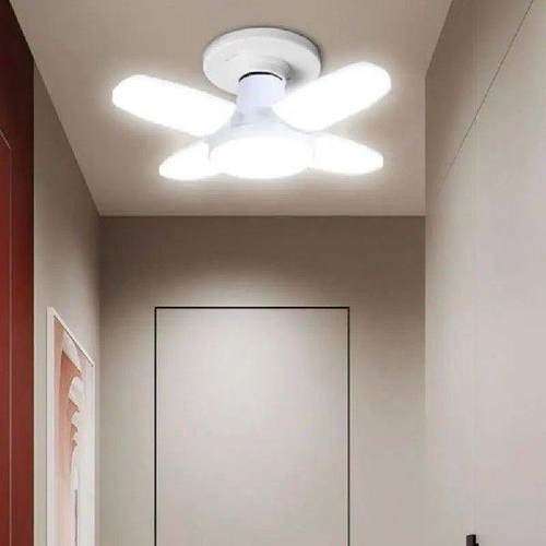 LED Shop Light Bright Ceiling Lighting With 4 Lamp Panels