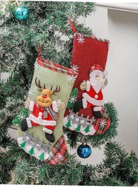 christmas decoration tree Christmas stocking gift goodie bag