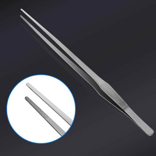 Stainless Steel Aquarium Tweezers Pliers Fish Tank Plant Aqu