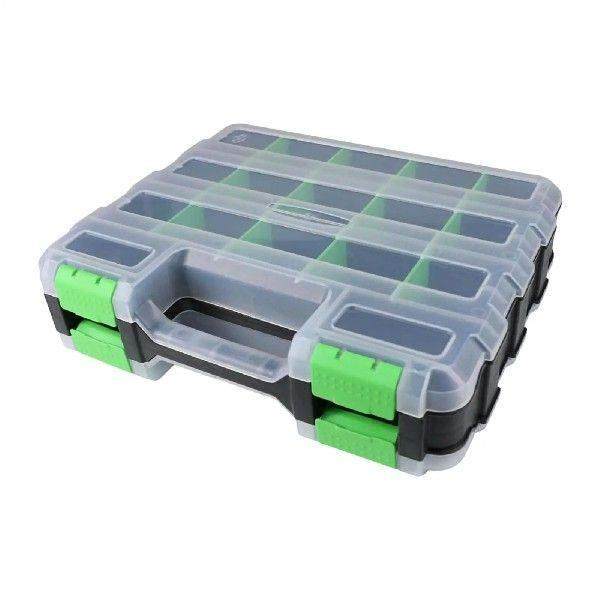 Multipurpose Tools Organizer Box Double Sided with 34