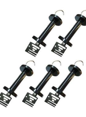 5Pcs Gate Handles with Spring Ranch Fencing Accessories