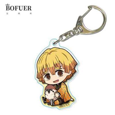 Hot Aanime Demon Slayer Acrylic Keychain Nezuko Cartoon Char