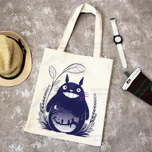 Printed Ghibli Canvas Bag Global Totoro Shoulder Studio