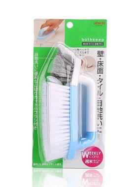 Bathroom floor brush hard - bristled tile floor cleaner
