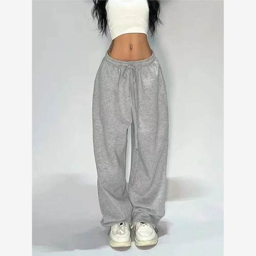 Casual loose sports jogging sweatpants休闲宽松运动慢跑卫裤女