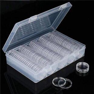 And Set Capsules Round Holder Case Coin