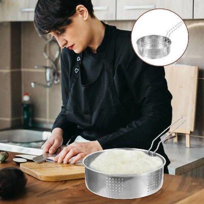 Stainless Steel Steaming Basket Vegetable Dim Sum Tray Food