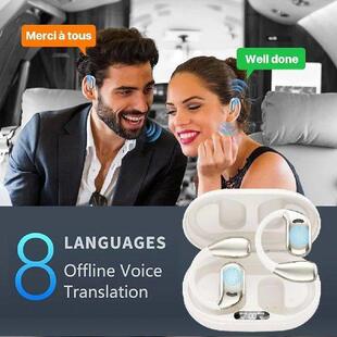 114 Languages AI Translator Earbuds 98% Accuracy Real Time