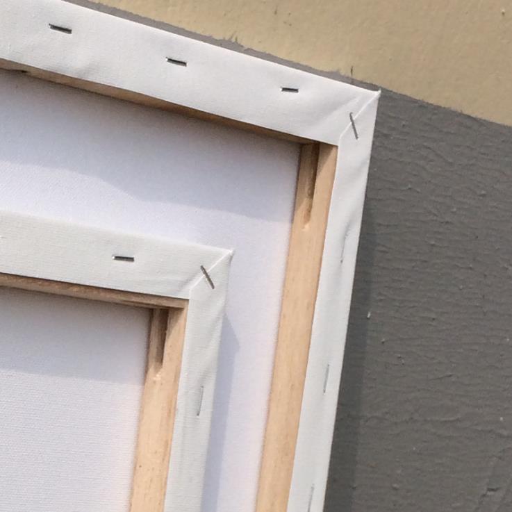 painting canvas blank pane square mounted Art Cotton flax