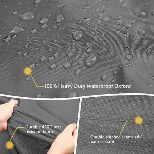 3 Seater Waterproof Garden Swing Cover Chair Bench