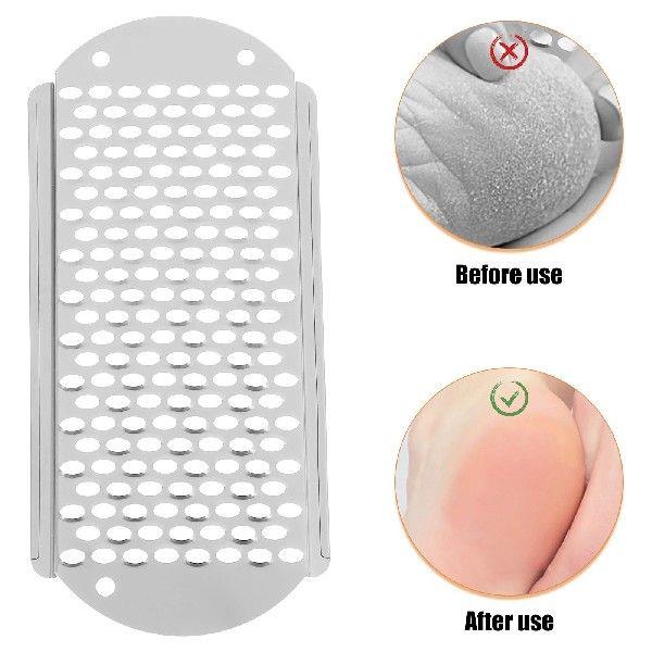 3 Pcs Pumice Stone Foot Grater Heel Scraper Pedicure Tools