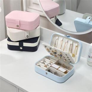 jewelry Box PU Leather Jewellery storage Earring Boxes