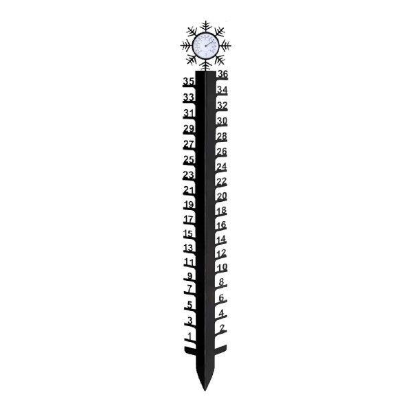 Snow Gauge Metal Ruler Easy Reading Accurate Scale 36 inch