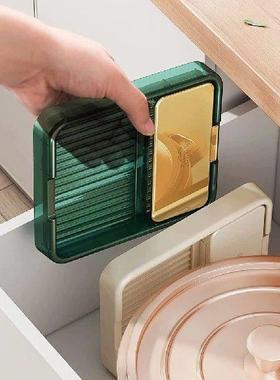 Kitchen Lid Holder Pot Organizer Sundries Decorative Spoon