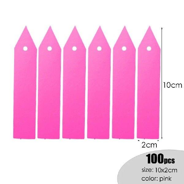 MUCIAKIE 100PCS 10x2cm Stake Type Kindergarden Plants