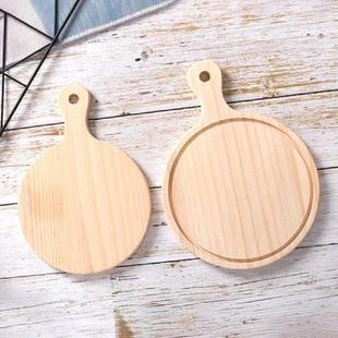 Pizza Board Oven Delicatessen Trays Handle Fruit Wood Plate