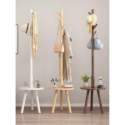 175cm coat rack stand clothes holder hat hanger wooden cloth