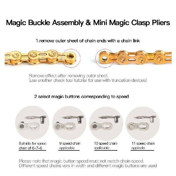 Bicycle Chain Clamp Potable Bicycle Chain Squeeze Plier