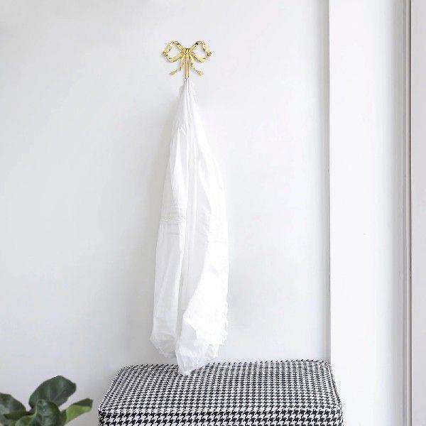 Wall Hooks Cover Detachable Bowknot Design Decorative Home