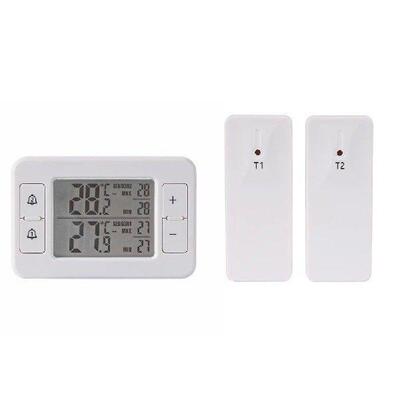 Digital Temperature Monitor Indoor Outdoor Thermometer