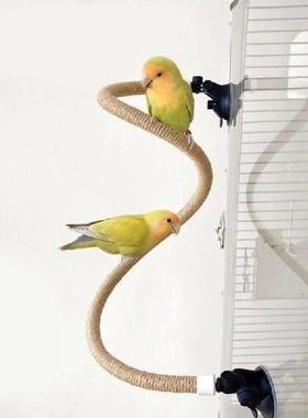 Y3NA Bendable Parakeets Perch for Bird Standing Climbing