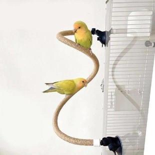 Perch Parakeets for Bird Climbing Y3NA Standing Bendable